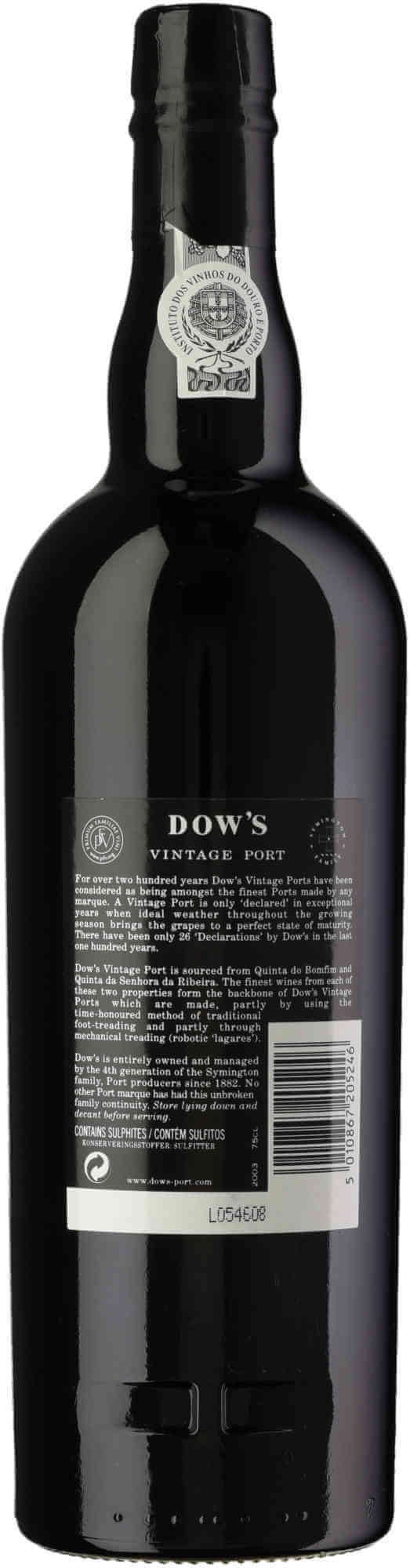 Dows-Vintage-Port-2003-back