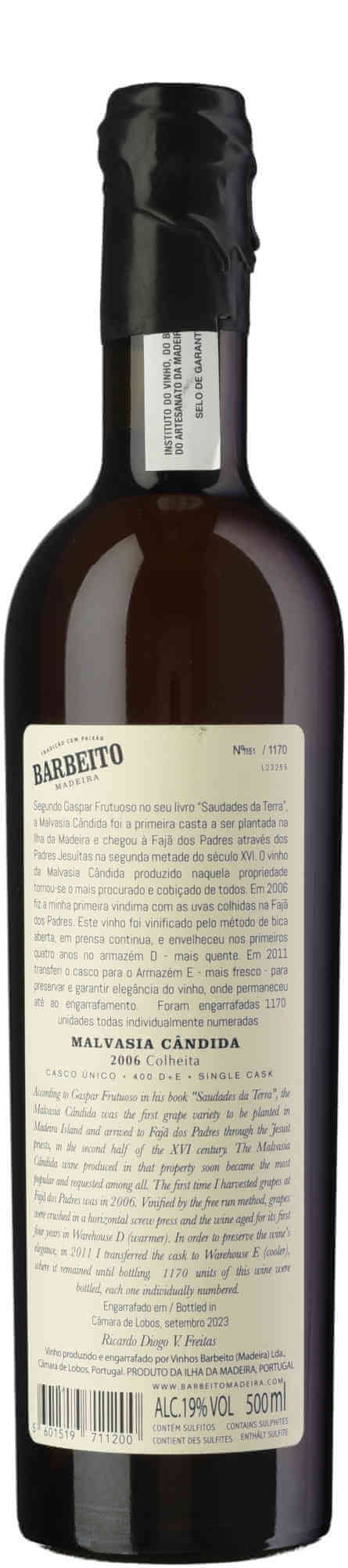 Barbeito-Malvasia-Candida-2006-back