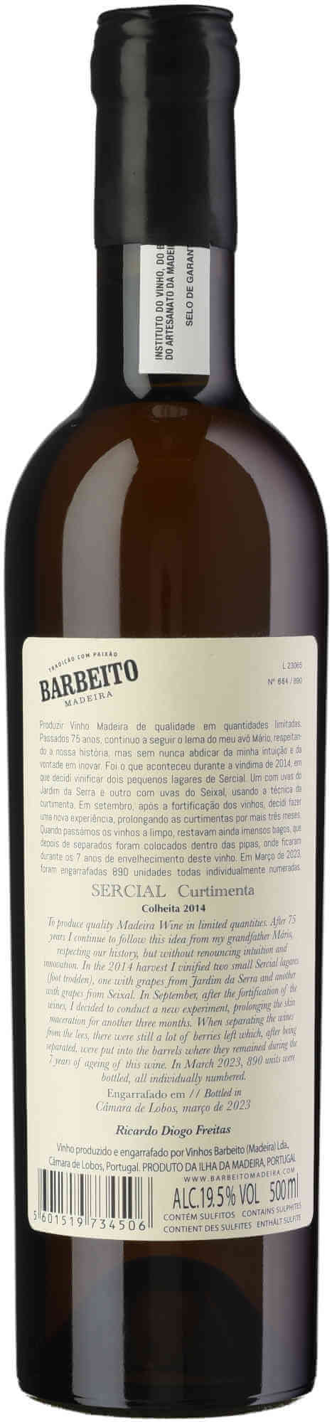 Barbeito-Sercial-Curtimenta-Colheita-2014-Back