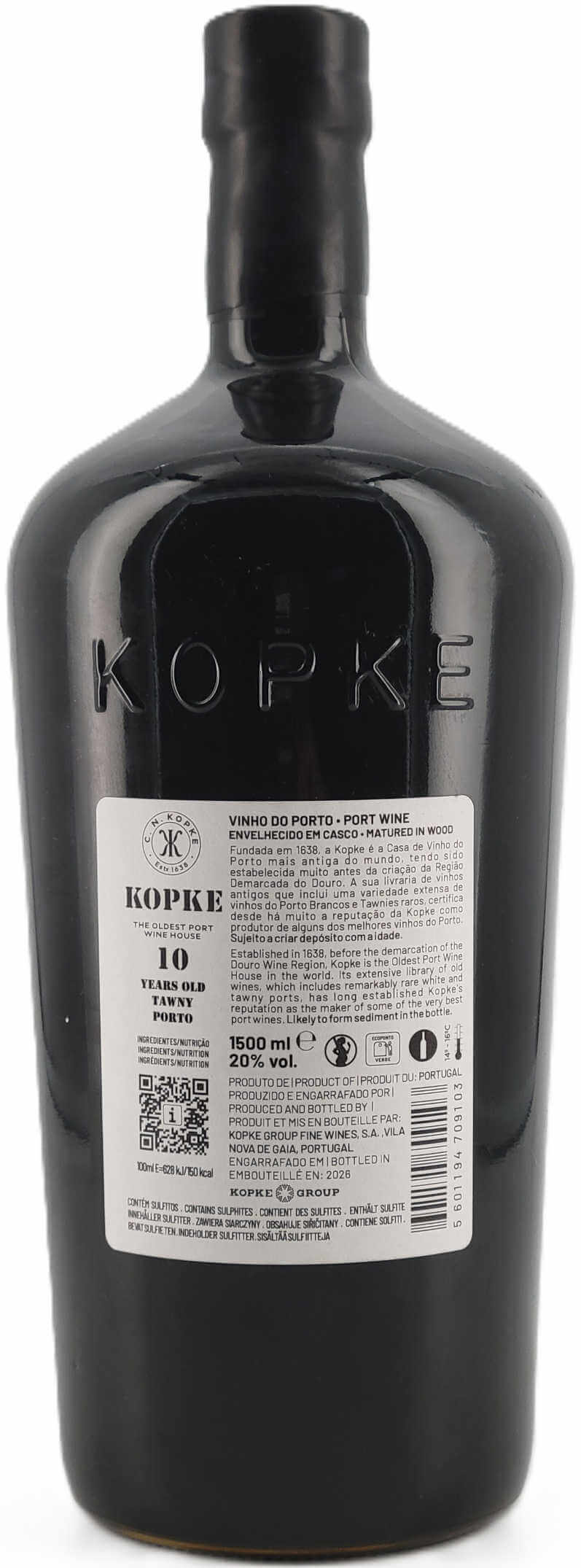 Kopke 10 Years Old Tawny Port 150cl Magnum