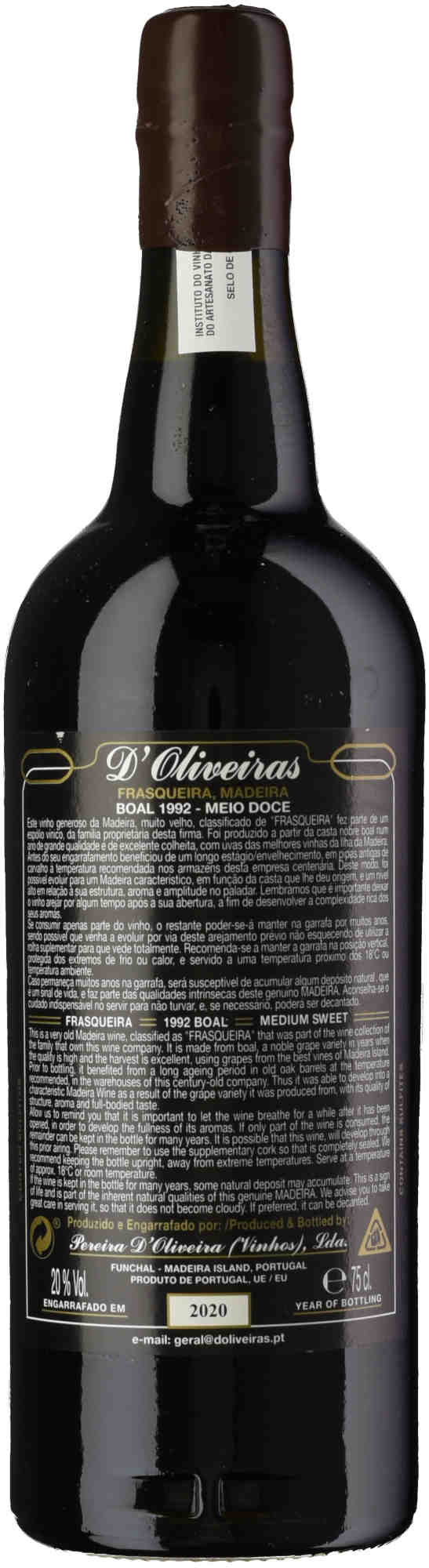 D'Oliveira Boal Frasqueira