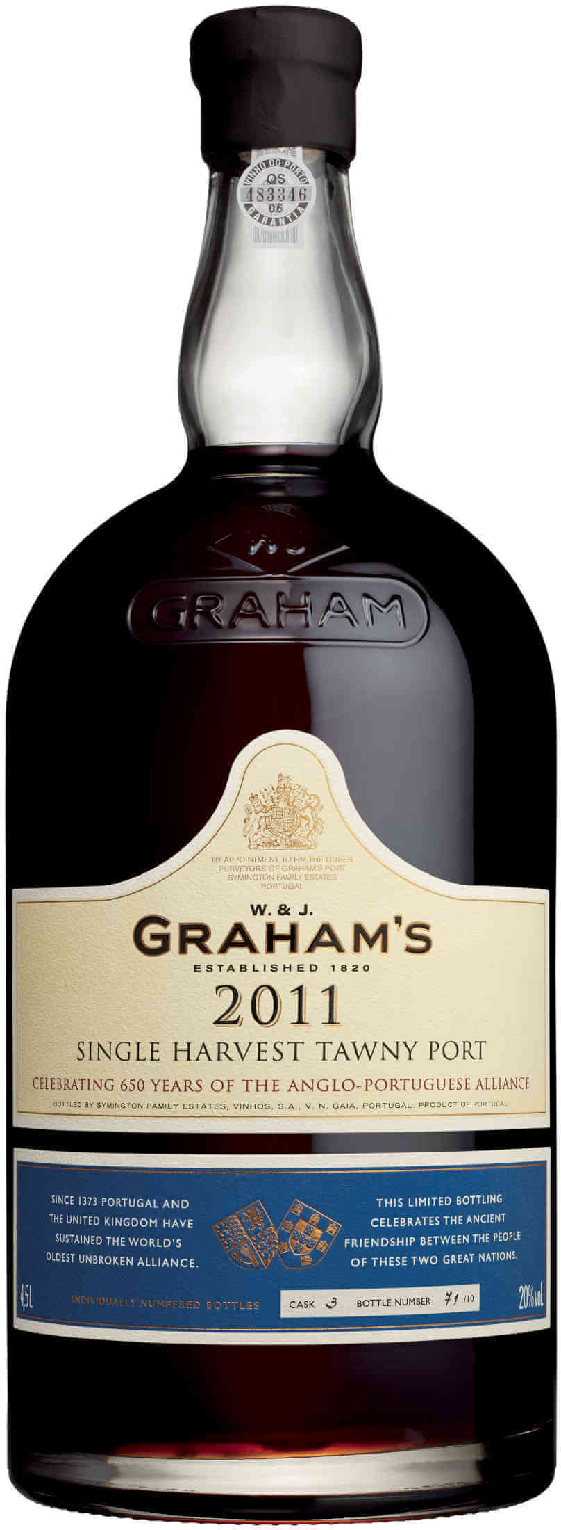 Graham's Single Harvest Tawny Port 450cl Jeroboam