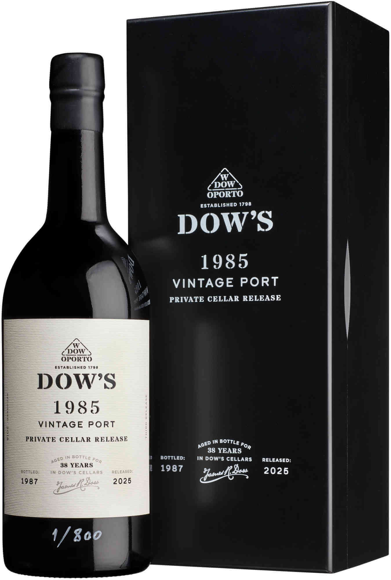 Dow's Vintage Port Private Cellar Release