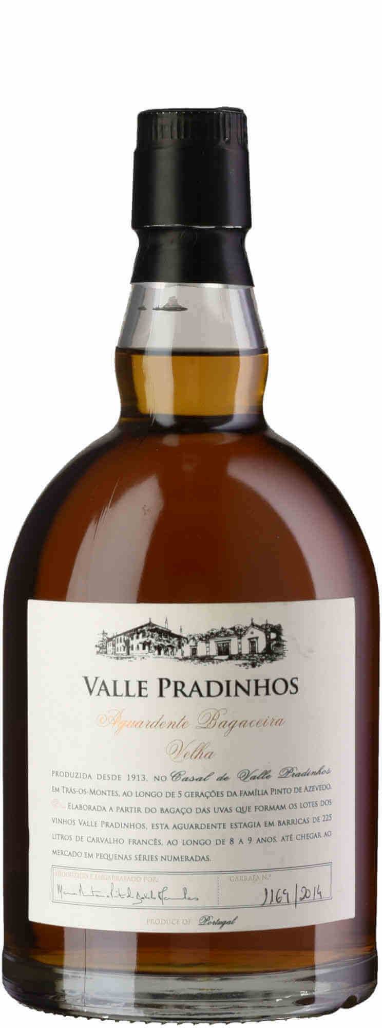 Valle Pradinhos Aguardente Bagaceira Velha