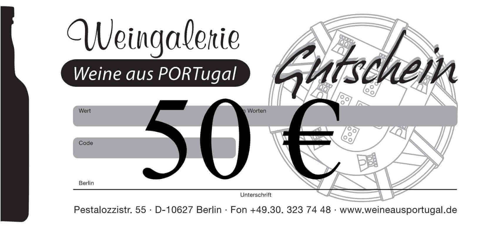 Gutschein 50 € - digital