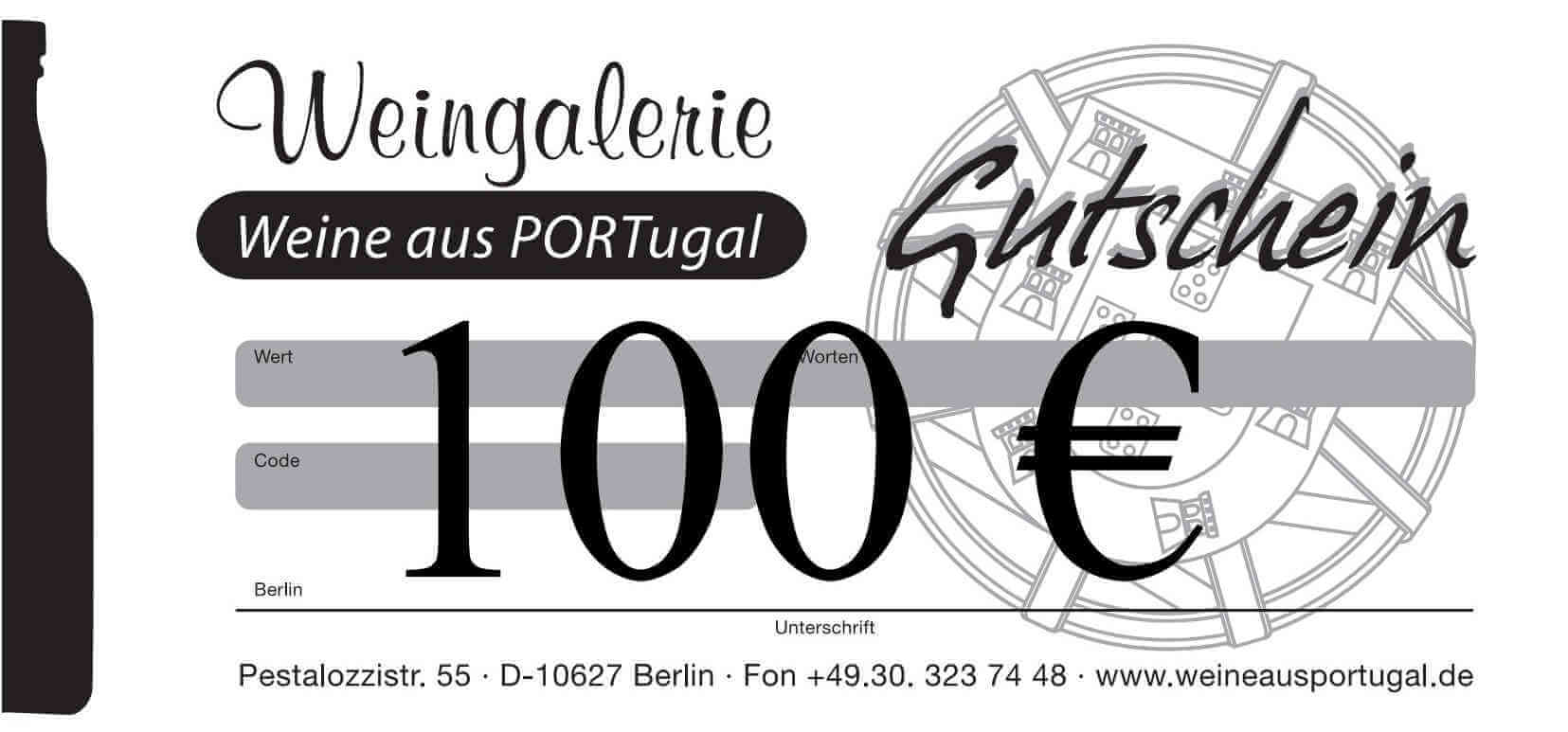 Gutschein 100 € - digital