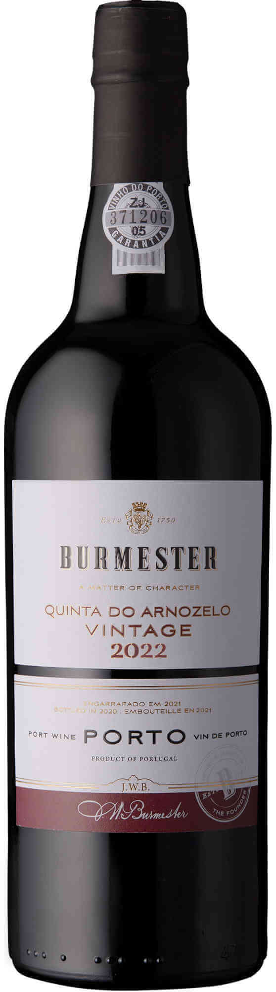 Burmester-Vintage-Port-2022-Quinta-do-Arnozelo