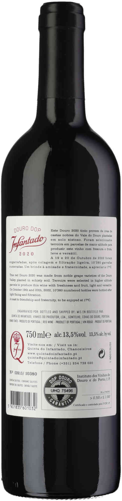 Infantado-Douro-Tinto-back