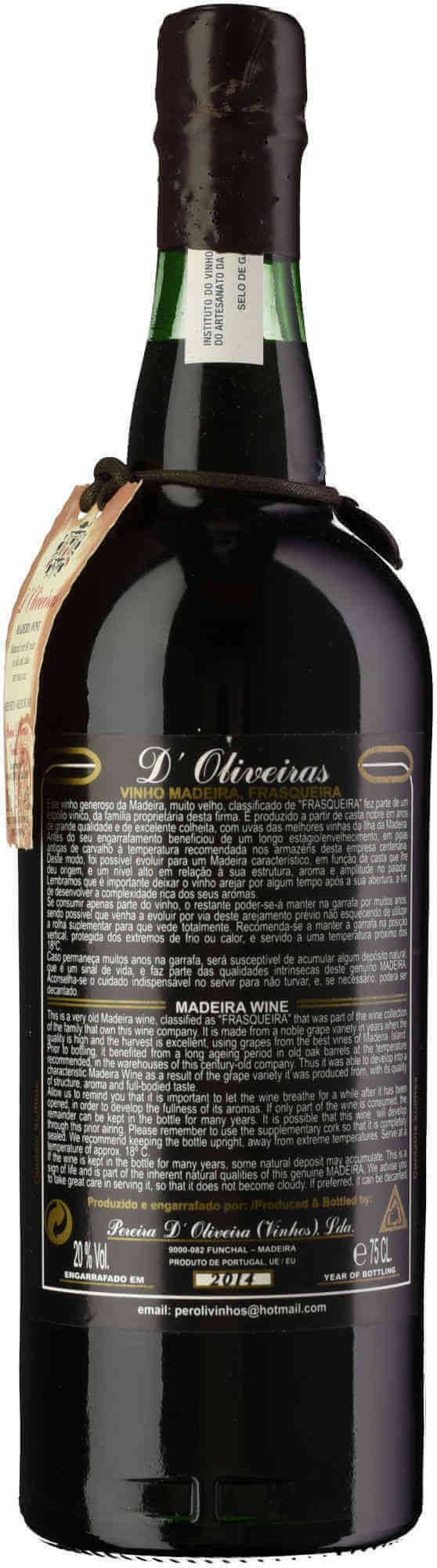 D'Oliveira Bastardo Frasqueira