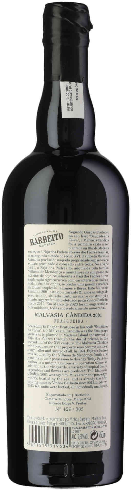 Barbeito-Malvasia-Candida-2001-back