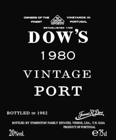Dow's Vintage