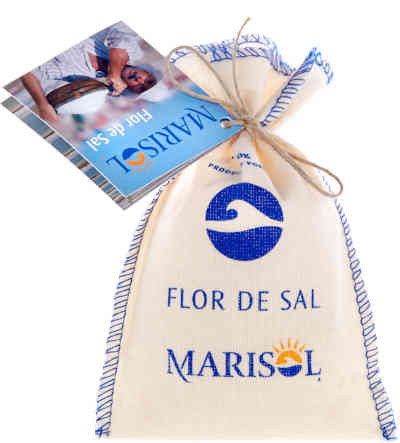 Marisol Flor de Sal 100g cloth bag