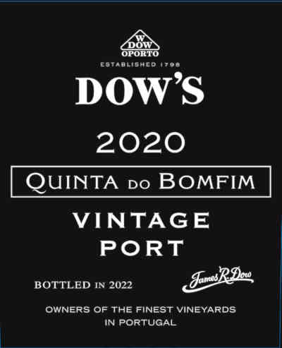 Dow's Quinta do Bomfim Vintage Port